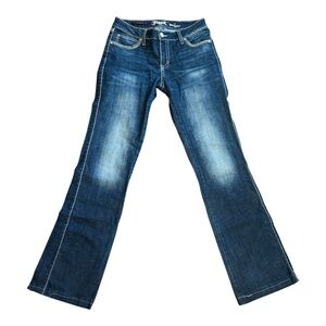 Wrangler Women's Dark Blue Flare Jeans size 6